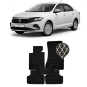 EVA килимки в салон Volkswagen Polo VI (седан) 2020 - т.ч.