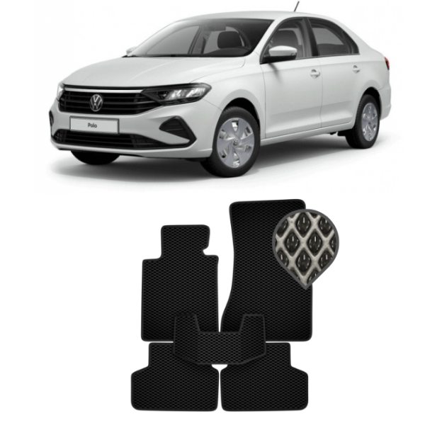 EVA килимки в салон Volkswagen Polo VI (седан) 2020 - т.ч.