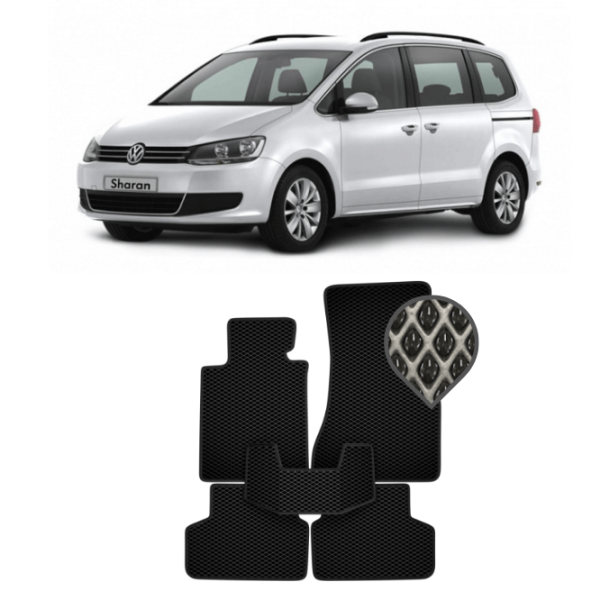 EVA килимки в салон Volkswagen Sharan 2010 - т.ч.