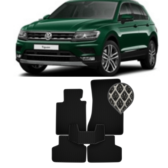 EVA коврики в салон Volkswagen Tiguan 2016 - н.в.