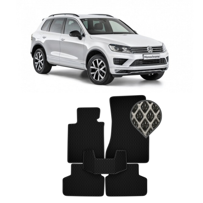 EVA коврики в салон Volkswagen Touareg 2010 - 2018