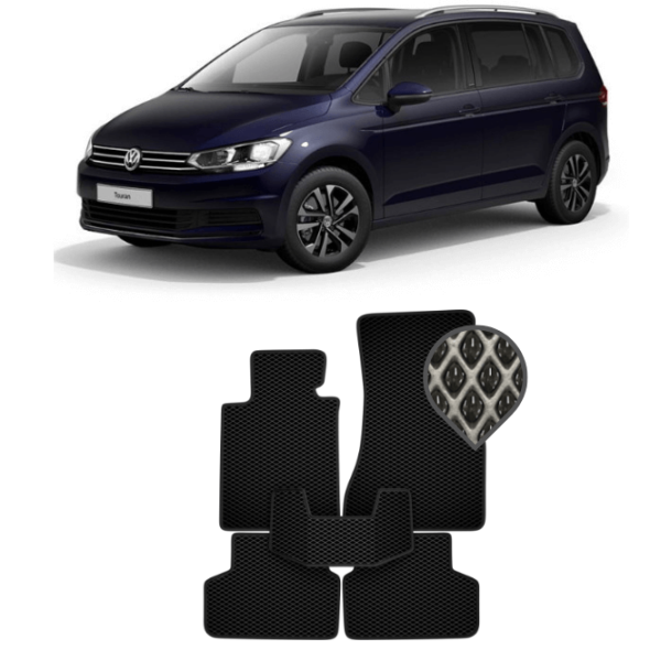 EVA килимки в салон Volkswagen Touran 5 місць 2015 - 2020