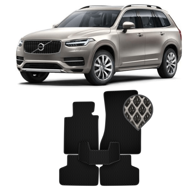 EVA коврики в салон Volvo XC90 II 2014 - н.в. (5 мест)